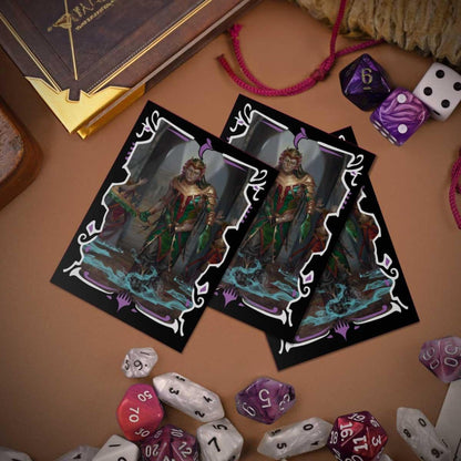 Ultra Pro 100 Deck Protector Sleeves - MTG Tarkir Dragonstorm Sultai Commander