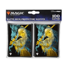 Ultra Pro Deck Protector Sleeves mit Double Exposure Art The Wandering Rescuer der Magic The Gathering Erweiterung Duskmourn - House of Horror