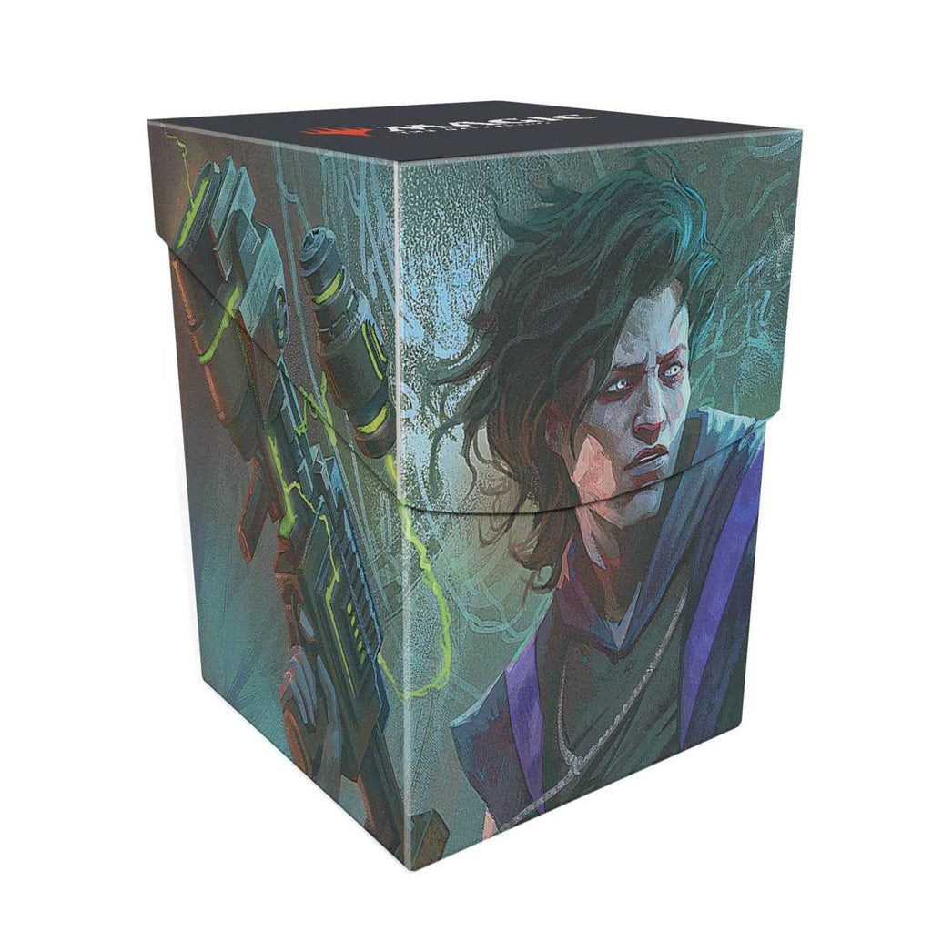 Ultra Pro 100+ Deck Box mit MTG Duskmourn Commander Artwork von Winter