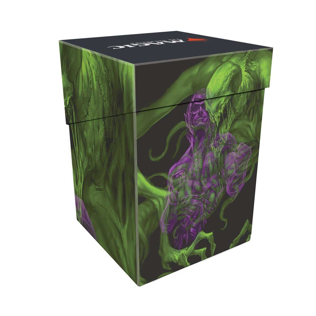 Ultra Pro 100+ Deck Box mit MTG Duskmourn Artwork Tyvar