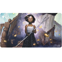 Ultra Pro Playmat mit dem Commander Artwork von Aminatou der MTG Erweiterung Duskmourn - Haus des Schreckens