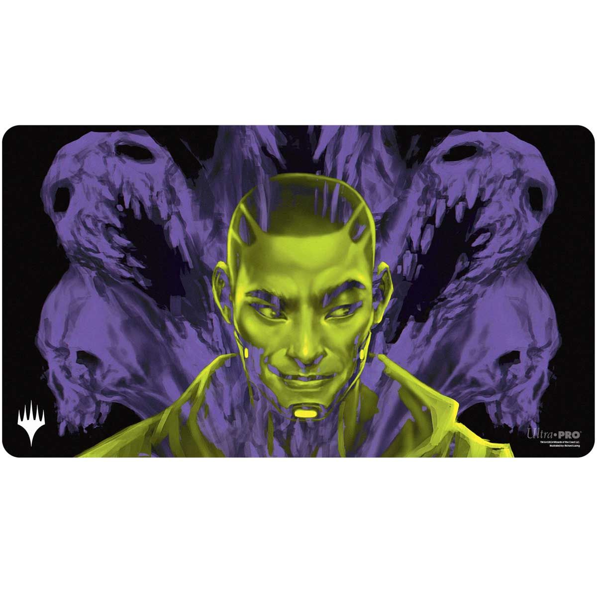 Ultra Pro Playmat mit dem alternativen Artwork von Kaito der MTG Erweiterung Duskmourn - Haus des Schreckens