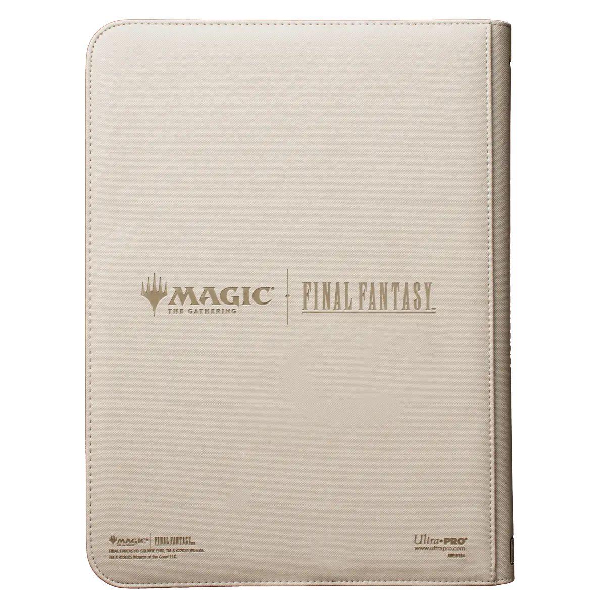 MTG Final Fantasy Premium Zippered 9-Pocket PRO-Binder Holds 360 Cards MTG Final Fantasy Premium Zippered 9-Pocket PRO-Binder Holds 360 Cards