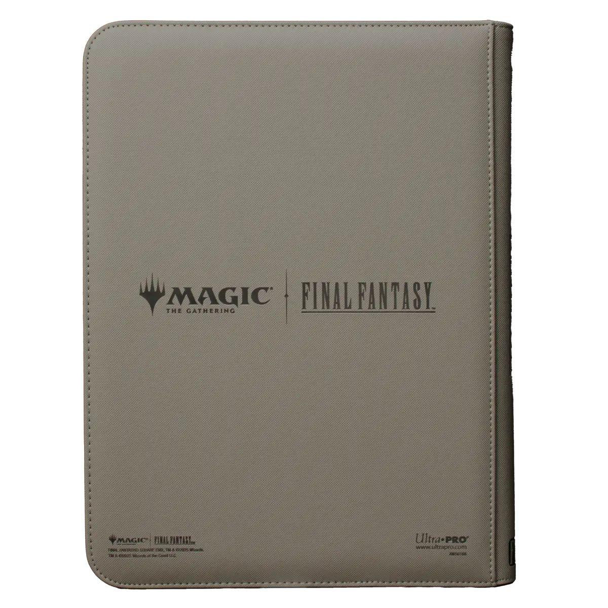 MTG Final Fantasy Premium Zippered 9-Pocket PRO-Binder – Holds 360 Cards