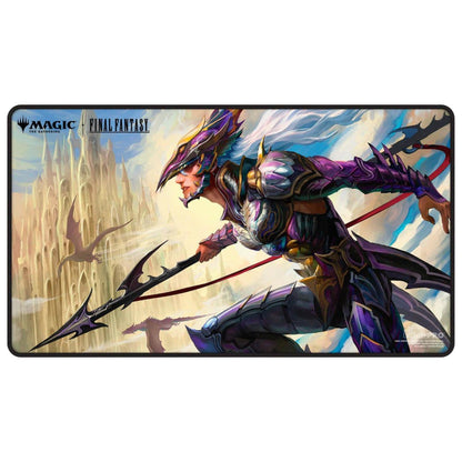 MTG Final Fantasy Playmat Kain | Ultra Pro Black Stitched MTG Final Fantasy Playmat Kain | Ultra Pro Black Stitched