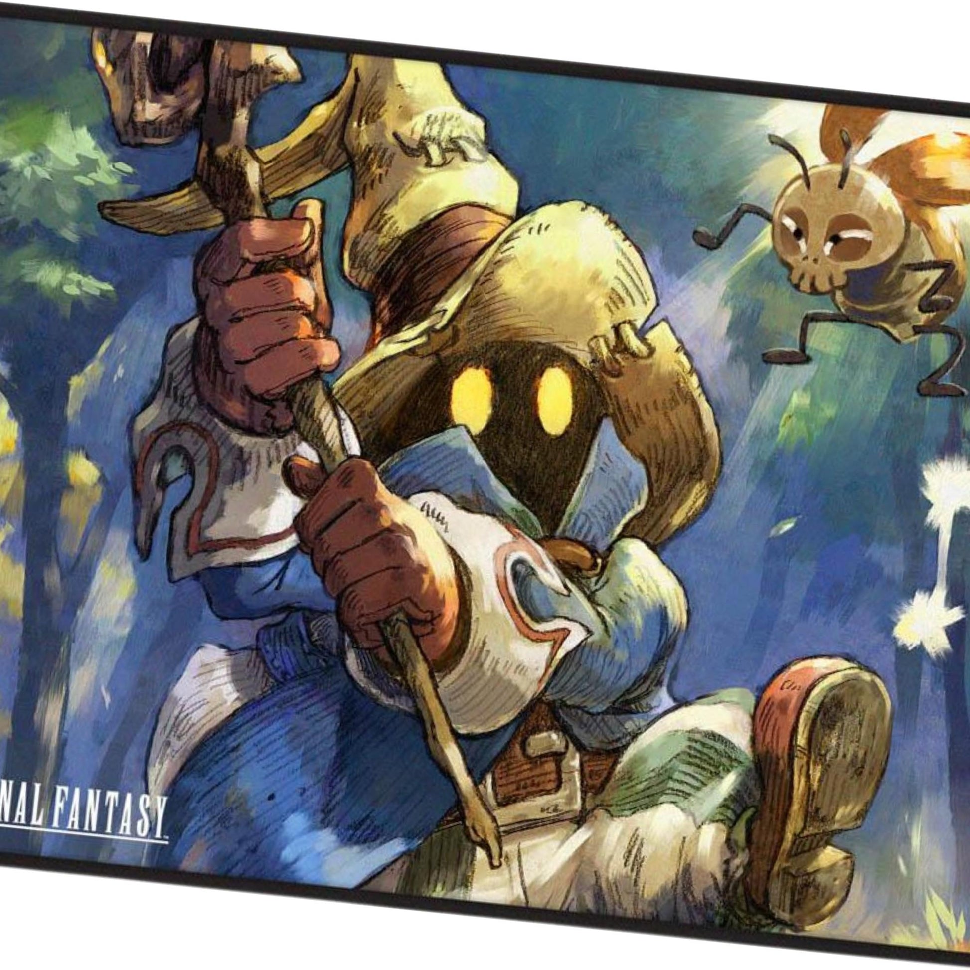 MTG Final Fantasy Playmat Vivi Ornitier | Ultra Pro Black Stitched MTG Final Fantasy Playmat Vivi Ornitier | Ultra Pro Black Stitched