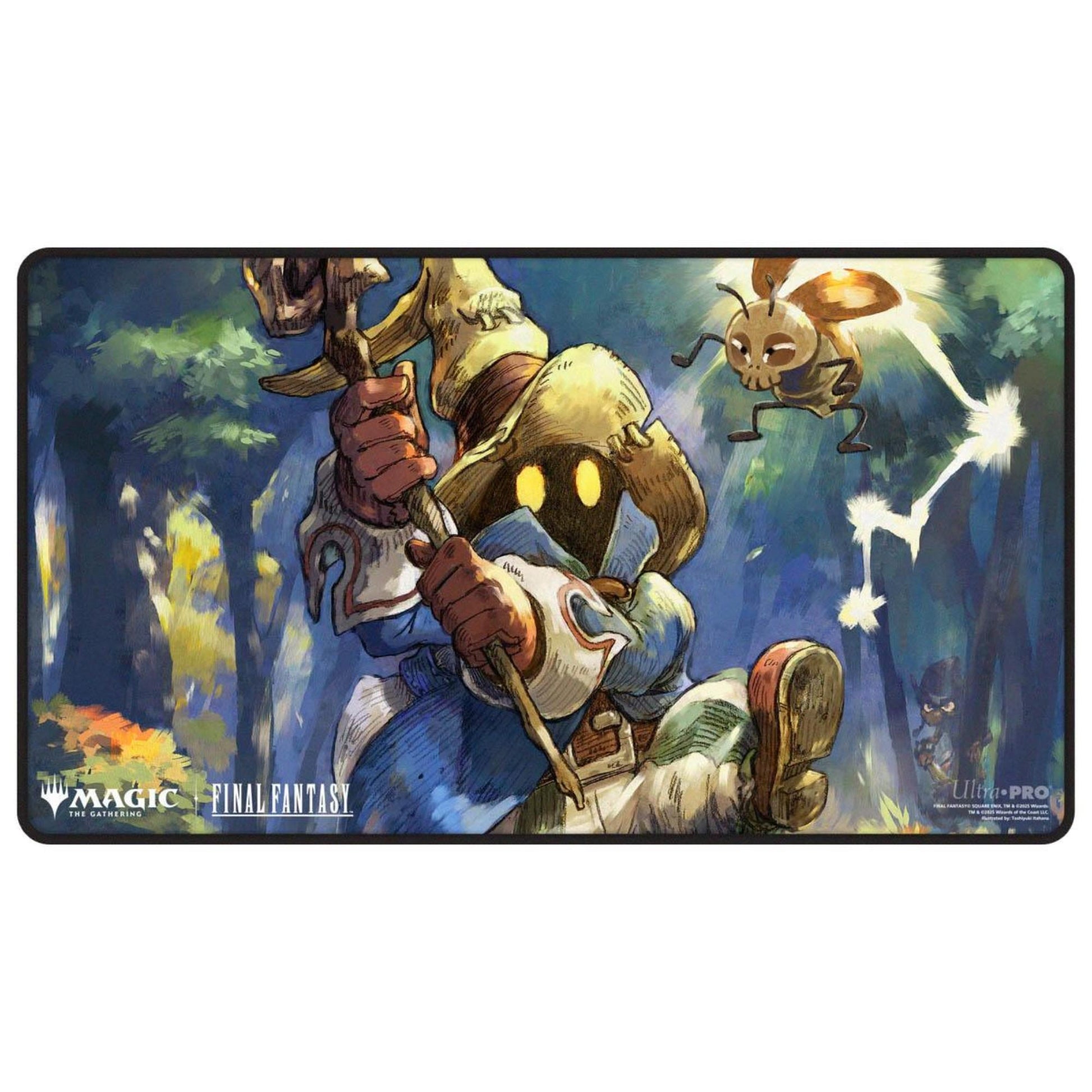 MTG Final Fantasy Playmat Vivi Ornitier | Ultra Pro Black Stitched MTG Final Fantasy Playmat Vivi Ornitier | Ultra Pro Black Stitched