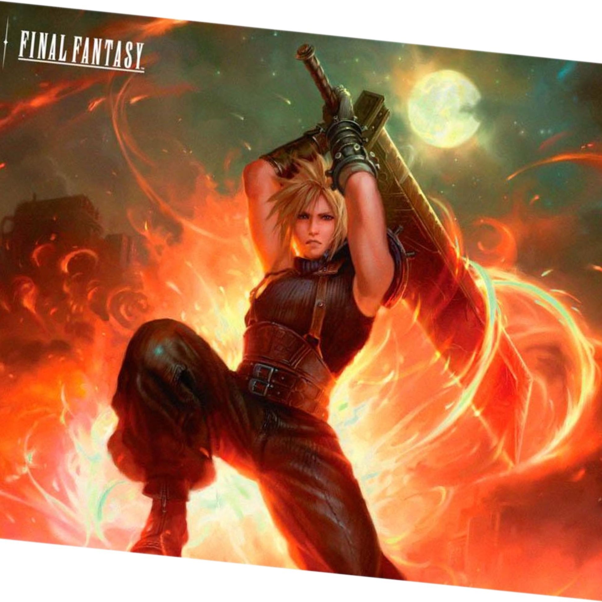 Ultra Pro Commander Playmat – MTG Final Fantasy Cloud, Ex-SOLDIER
