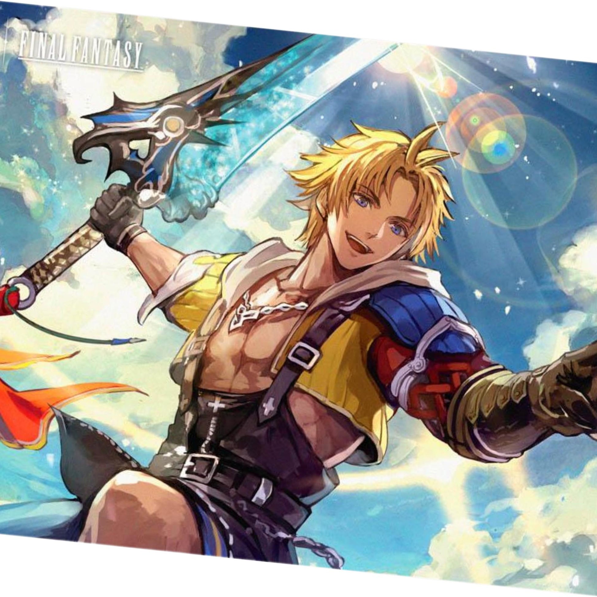 Ultra Pro Tidus, Yuna's Guardian Playmat - Final Fantasy Ultra Pro Tidus, Yuna's Guardian Playmat - Final Fantasy