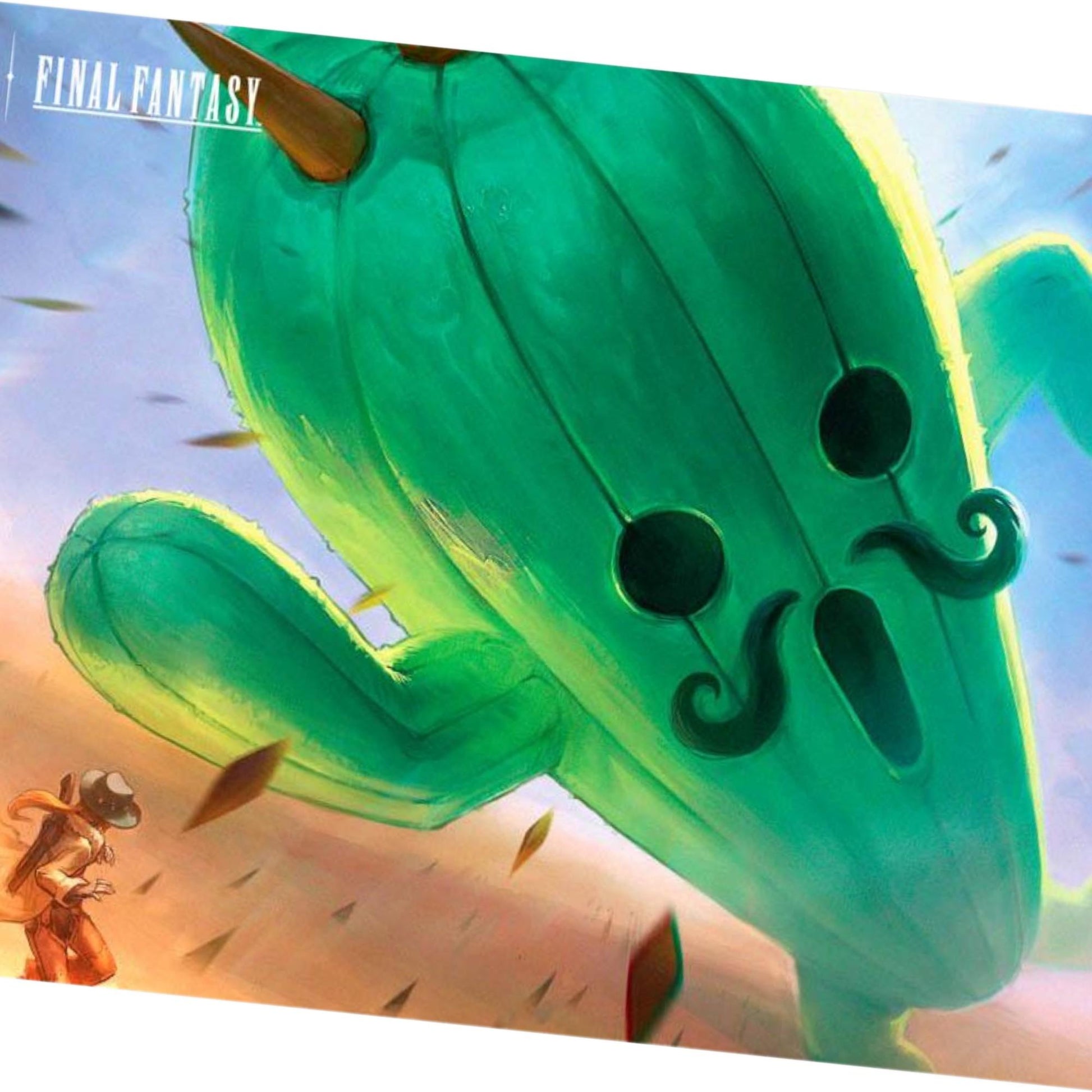 MTG Final Fantasy Playmat Jumbo Cactuar | Ultra Pro MTG Final Fantasy Playmat Jumbo Cactuar | Ultra Pro