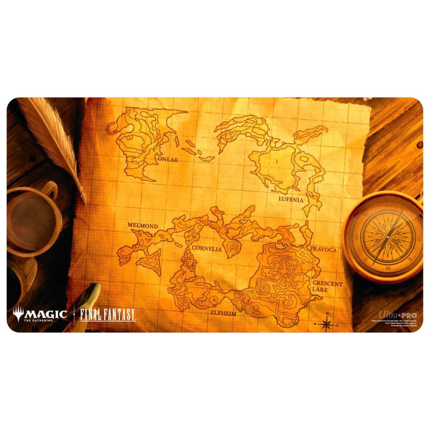 Ultra Pro Playmat – MTG Final Fantasy World Map