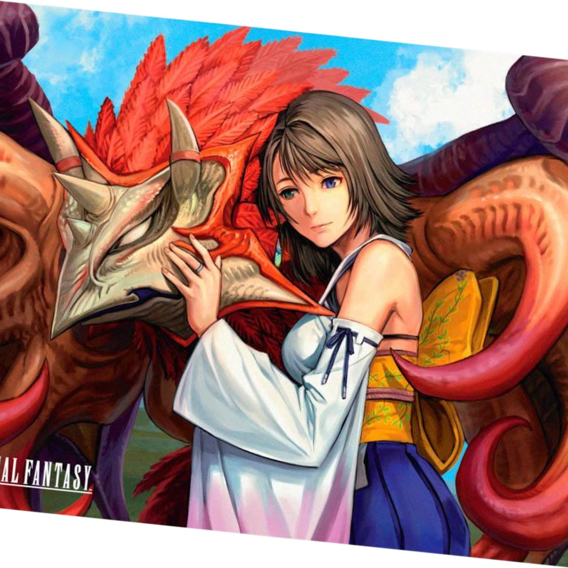 MTG Final Fantasy Playmat Yuna, Hope of Spira | Ultra Pro MTG Final Fantasy Playmat Yuna, Hope of Spira | Ultra Pro
