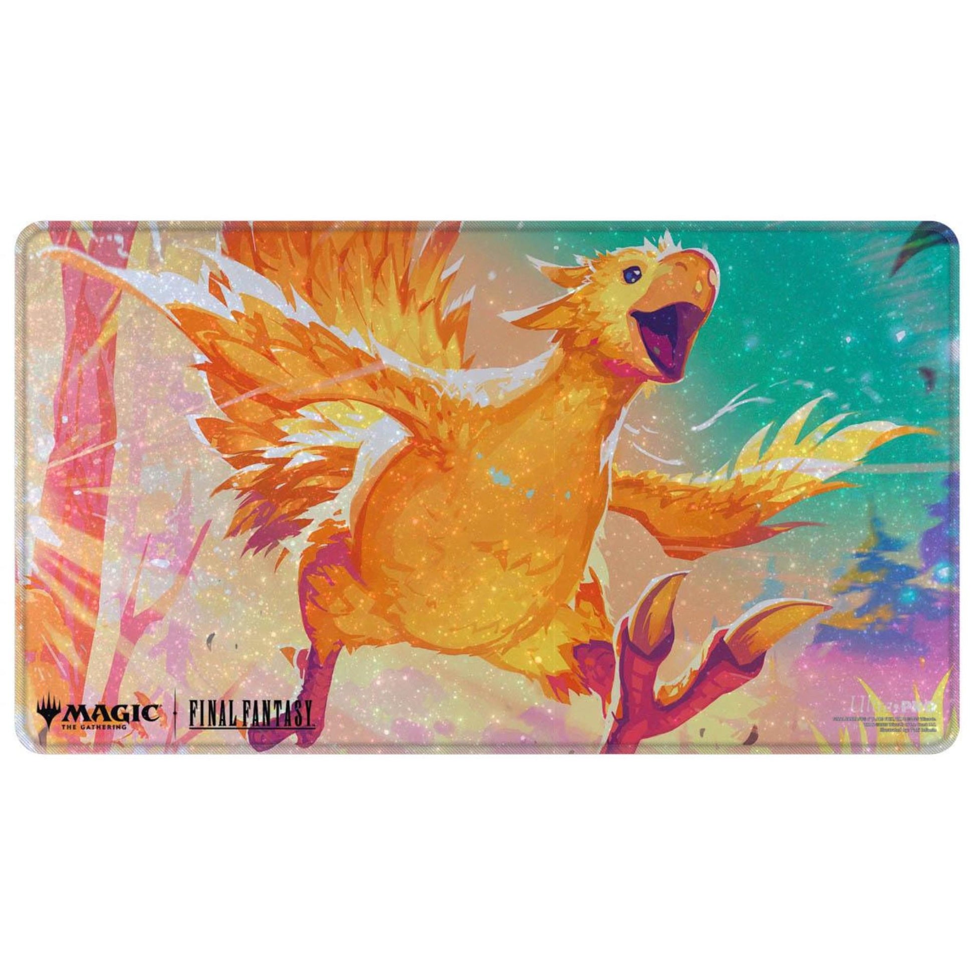 MTG Final Fantasy Playmat Traveling Chocobo (Gold) | Ultra Pro Holofoil MTG Final Fantasy Playmat Traveling Chocobo (Gold) | Ultra Pro Holofoil