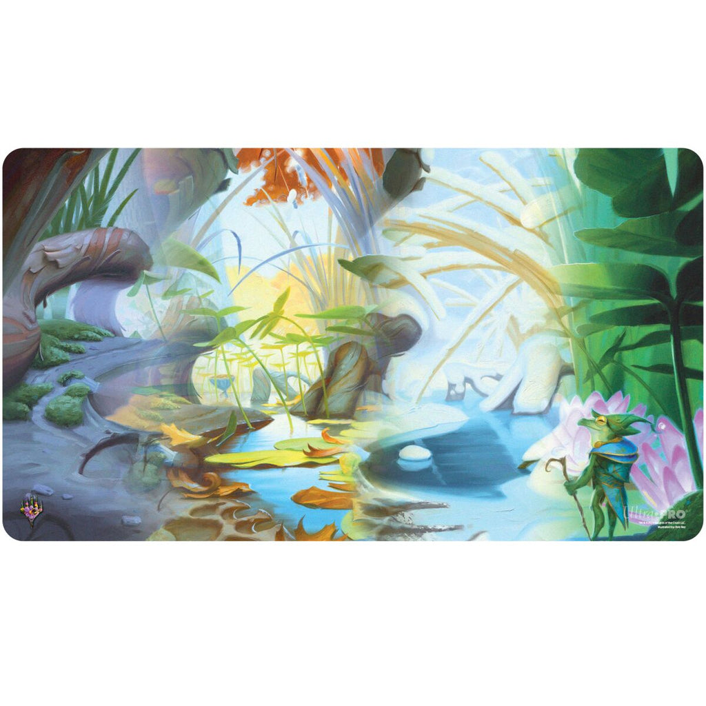 Die Play-Mat von Ultra Pro im MTG Bloomburrow Season Lands Design "Island"