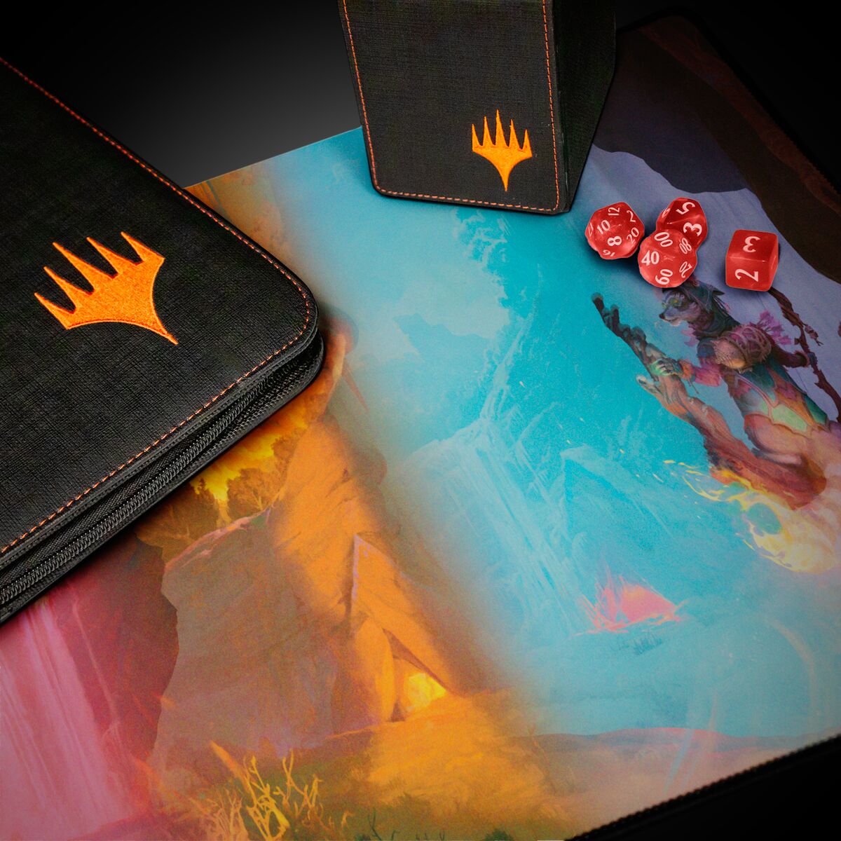 Ultra Pro - Bloomburrow 100+ Deck Box® Season Lands: Island for Magic: The Gathering, Opera d'arte esclusiva, archivio sicuro, polipropilene rigido, divisorio incluso Ultra Pro - Bloomburrow 100+ Deck Box® Season Lands: Island for Magic: The Gathering, Opera d'arte esclusiva, archivio sicuro, polipropilene rigido, divisorio incluso