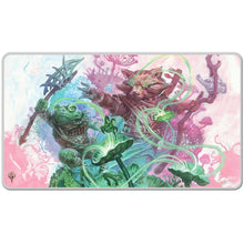 Das Stitched Playmat von Ultra Pro im MTG Bloomburrow Design "Sylvan Tutor"