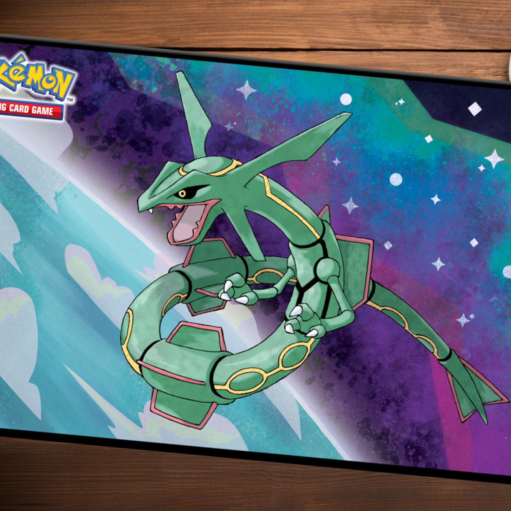 Pokemon Legendary Foil Playmat Rayquaza Ultra Pro