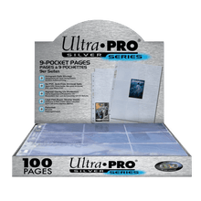 Silver Series 9-Pocket Pages (100 pieces)