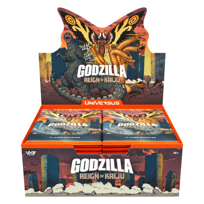 UniVersus CCG – Godzilla: Reign of Kaiju Booster Display (Englisch)
