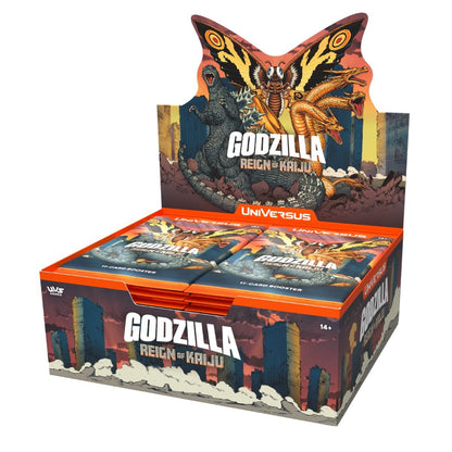 UniVersus CCG – Godzilla: Reign of Kaiju Booster Display (Englisch)