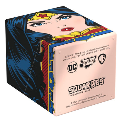 Die Unterseite der Wonder Woman™ Deck Box der Squaroe DC Justice League™