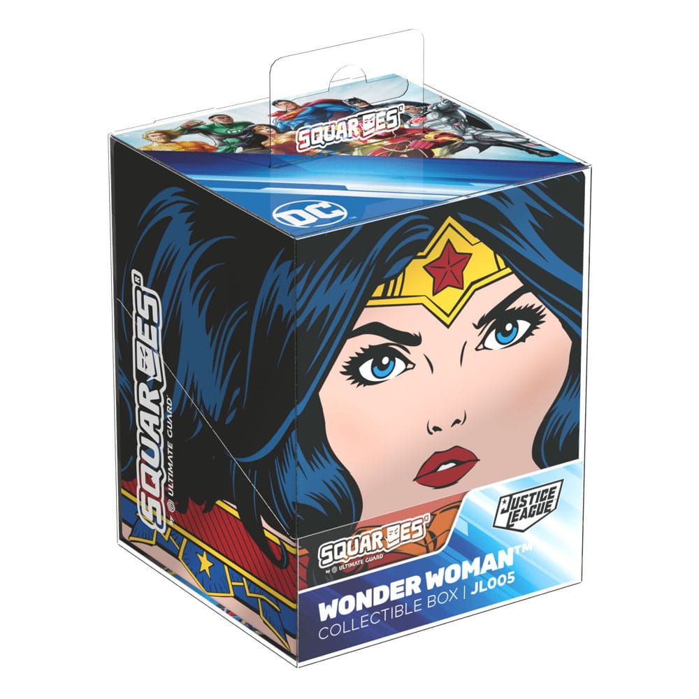 Die Wonder Woman™ Deck Box der Squaroe DC Justice League™ in der Produktverpackung