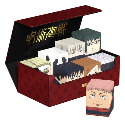 Ultimate Guard Squaroes Jujutsu Kaisen Bundle – Alle 9 Deck Boxen & Collectors Case 800
