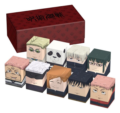 Ultimate Guard Squaroes Jujutsu Kaisen Bundle – Alle 9 Deck Boxen & Collectors Case 800