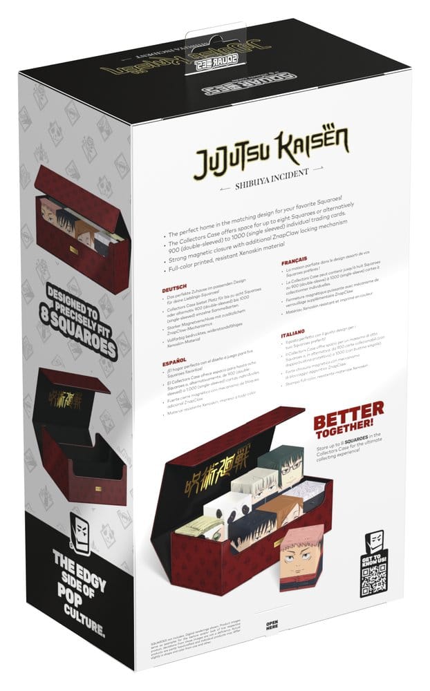 Ultimate Guard Squaroes Collectors Case 800 Jujutsu Kaisen – Cursed Techniques