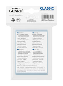Ultimate Guard Classic Soft Sleeves Standard Size (100 Sleeves)