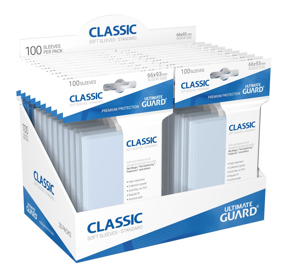 Ultimate Guard Classic Soft Sleeves Standard Size (100 Hüllen)