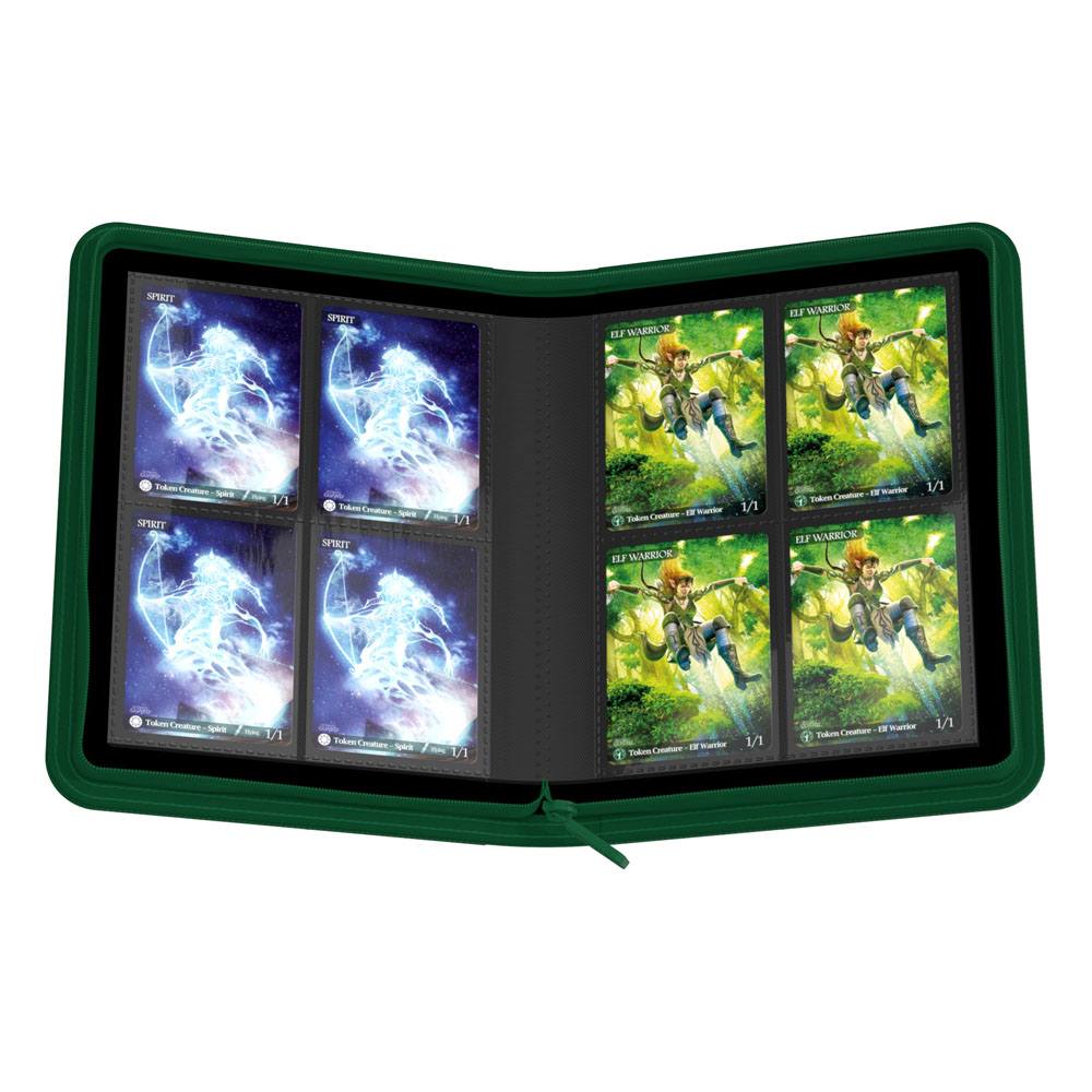 Ultimate Guard Zipfolio 160 Xenoskin – 8-Pocket Sammelalbum mit Reißverschluss