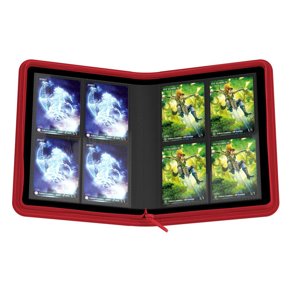 Ultimate Guard Zipfolio 160 Xenoskin – 8-Pocket Sammelalbum mit Reißverschluss