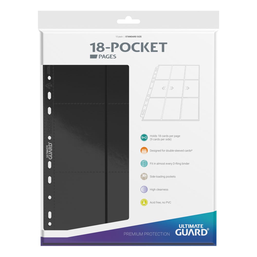 Ultimate Guard 18-Pocket Pages Side-Loading (10 ct.) – Color Variant
