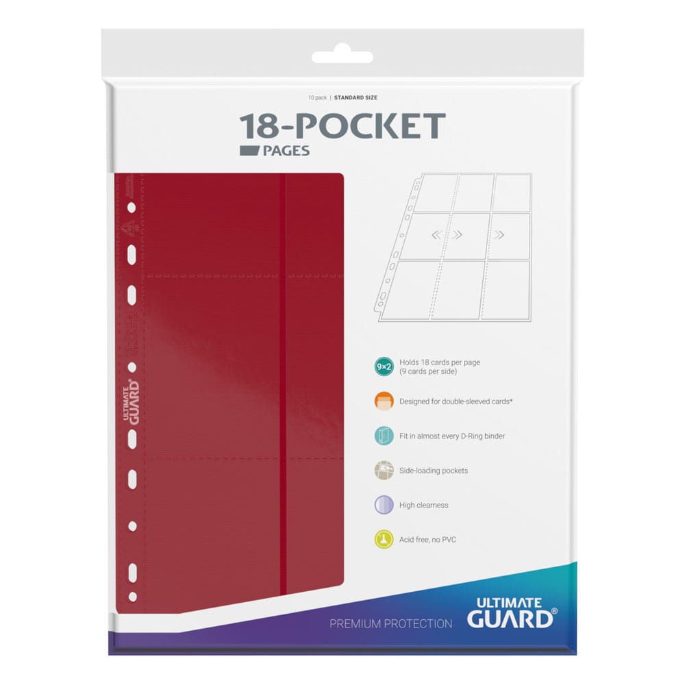 Ultimate Guard 18-Pocket Pages Side-Loading (10 ct.) – Color Variant