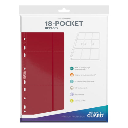 Ultimate Guard 18-Pocket Pages Side-Loading (10 ct.) – Color Variant