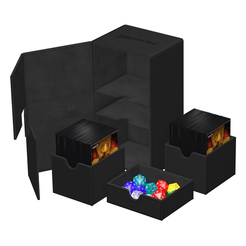 Ultimate Guard Twin Flip'n'Tray 200+ Xenoskin – Dual Premium Deck Box