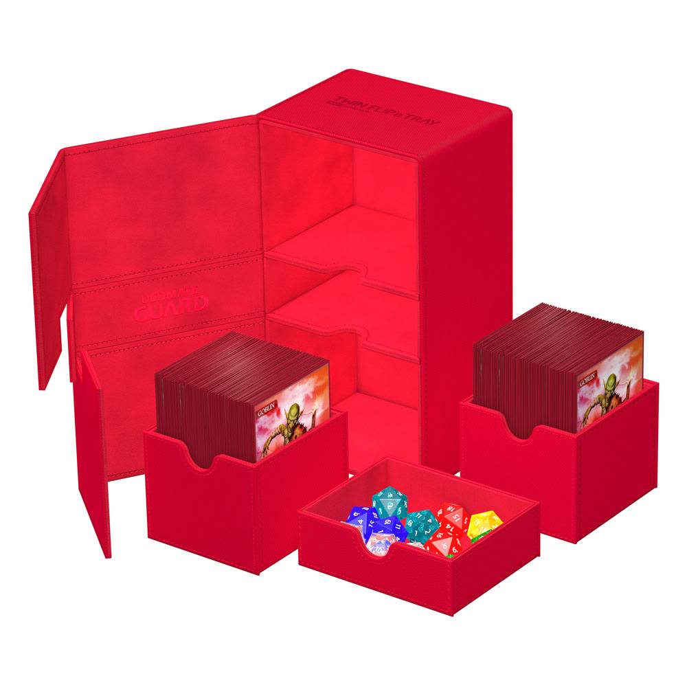 Ultimate Guard Twin Flip'n'Tray 200+ Xenoskin – Dual Premium Deck Box