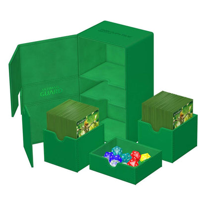 Ultimate Guard Twin Flip'n'Tray 200+ Xenoskin – Dual Premium Deck Box