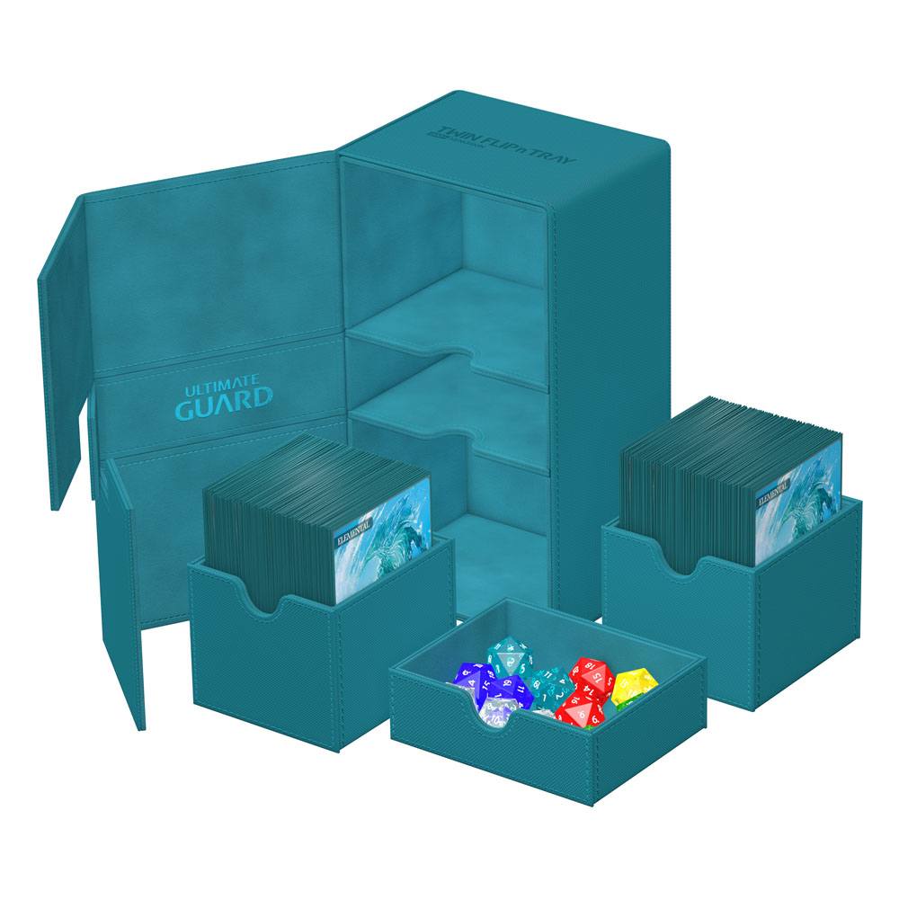 Ultimate Guard Twin Flip'n'Tray 200+ Xenoskin – Dual Premium Deck Box