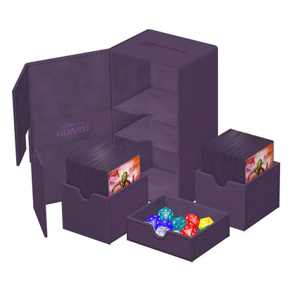 Ultimate Guard Twin Flip'n'Tray 200+ Xenoskin – Dual Premium Deck Box