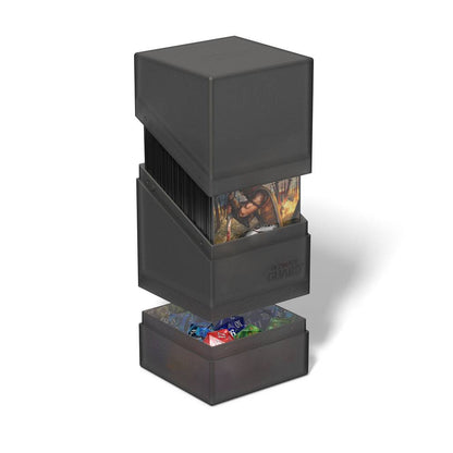 Ultimate Guard Boulder'n'Tray 100+ – Durable Deck Box with Dice Tray
