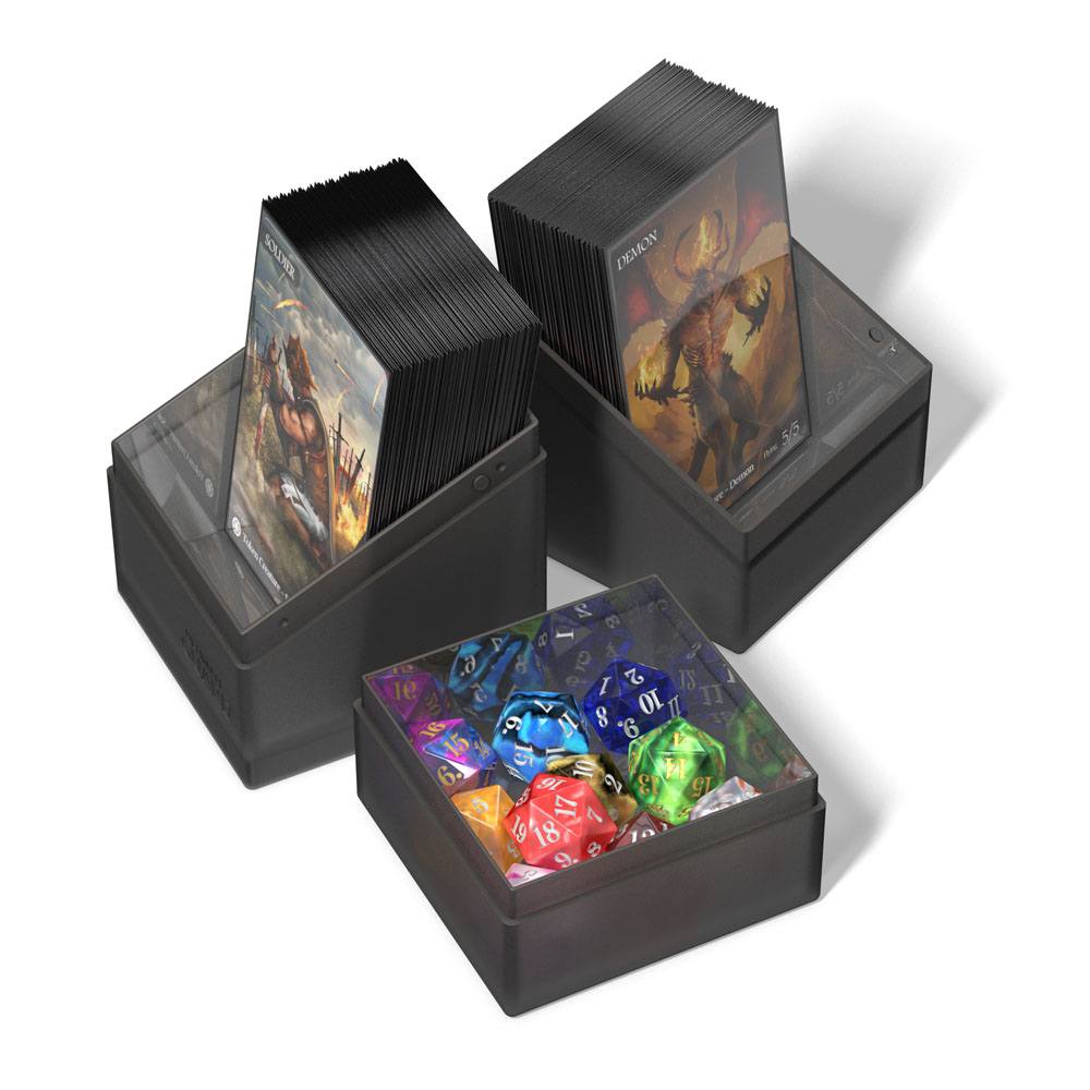 Ultimate Guard Boulder'n'Tray 100+ – Durable Deck Box with Dice Tray