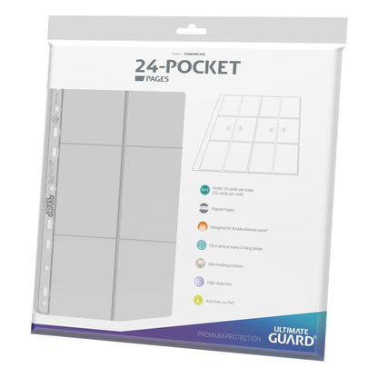 Ultimate Guard 24-Pocket QuadRow Pages Side-Loading (10 ct.)