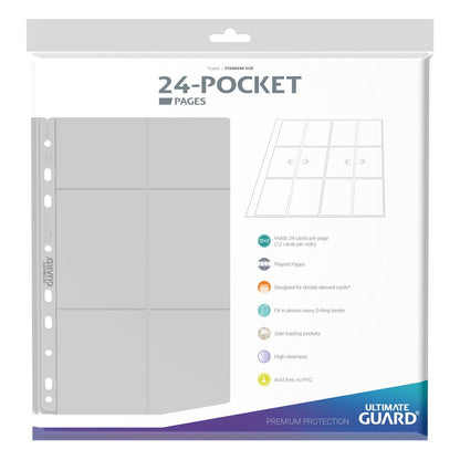 Ultimate Guard 24-Pocket QuadRow Pages Side-Loading (10 ct.)