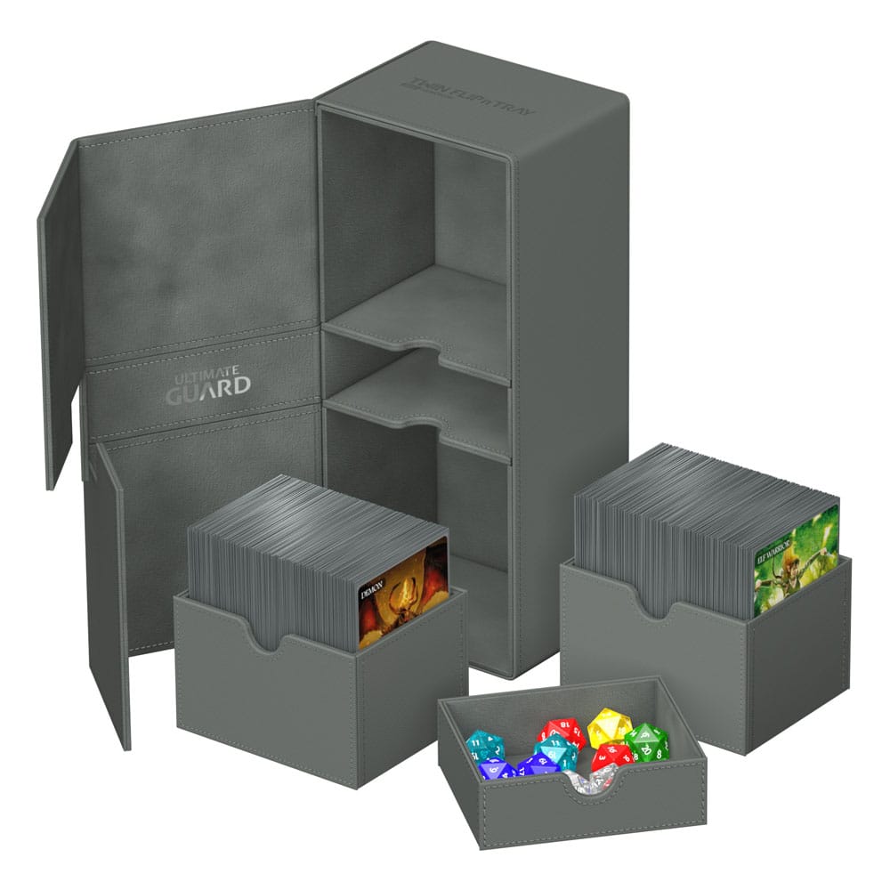 Ultimate Guard Twin Flip'n'Tray 266+ Xenoskin – Dual Commander Deckbox