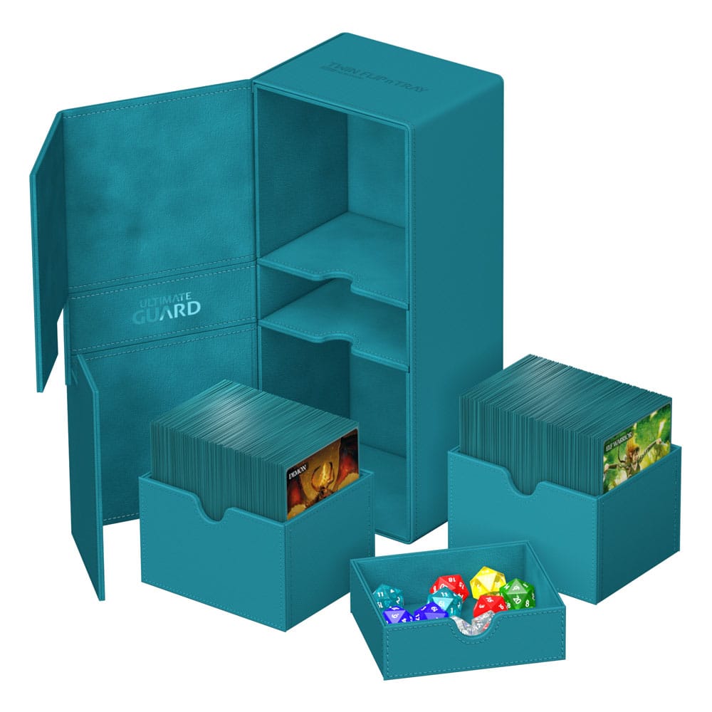 Ultimate Guard Twin Flip'n'Tray 266+ Xenoskin – Dual Commander Deckbox