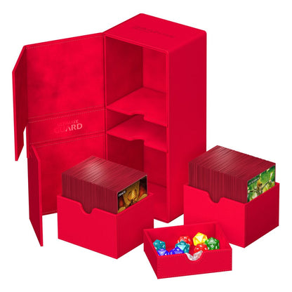 Ultimate Guard Twin Flip'n'Tray 266+ Xenoskin – Dual Commander Deckbox