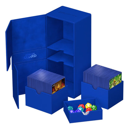 Ultimate Guard Twin Flip'n'Tray 266+ Xenoskin – Dual Commander Deckbox