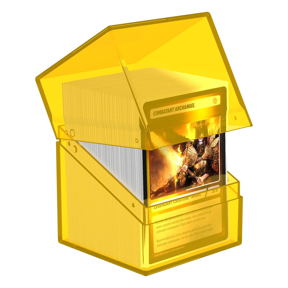 Ultimate Guard Boulder 100+ Clear – Transparent Deck Box
